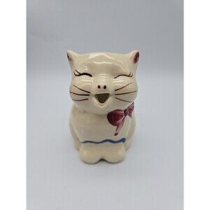 Vintage Shawnee Pottery Puss n Boots Cat Kitty Creamer Pitcher USA